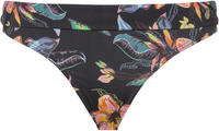 LASCANA Bikini-Hose "Malia" mit Umschlagbund mit tropischem Print
