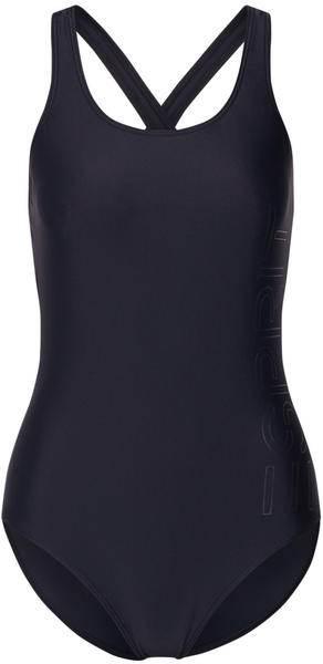 Esprit Badeanzug mit tonigem Logo-Print (999EF1A845) black