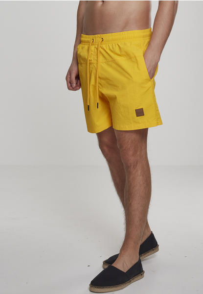 Urban Classics Block Swim Shorts (TB1026-01148-0046) chrome yellow