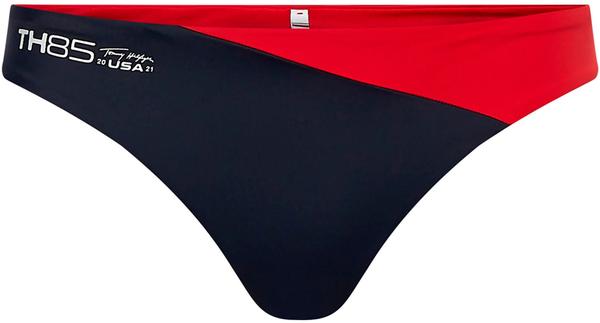 Tommy Hilfiger Colour-Blocked Classic Bikini Bottoms (UW0UW02927) primary red