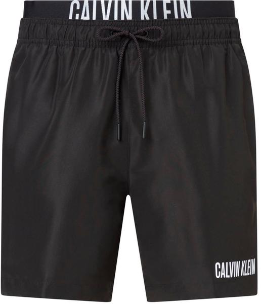 Calvin Klein Double Waistband Swim Shorts Intense Power (KM0KM00552) black