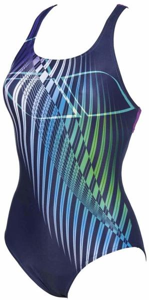 Arena Swimsuit Optical Waves (002872) navy/provenca