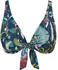 Triumph International Triumph Botanical Leaf Bikini-Oberteil (10207905-M008) blue dark combination