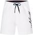 Tommy Hilfiger Signature Logo Mid Length Swim Shorts (UM0UM02060) white