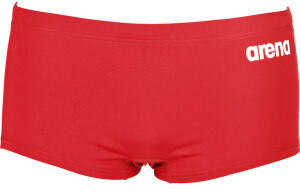 Arena Solid Squared Shorts (2A255) red/white