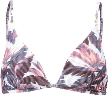 Tommy Hilfiger Tropical Print Fixed Triangle Bikini Top hilfiger tropic overshadow (UW0UW02914-0K6)
