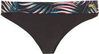 LASCANA Bikini-Hose "Reese" mit Umschlagbund und Palmendruck