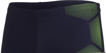 Speedo Tech Placement Swim Shorts (11354F) true navy/zest green