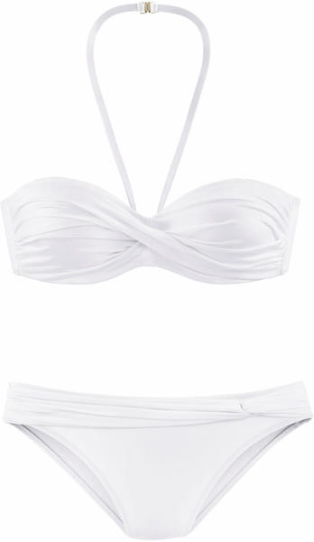 Lascana Wired Bandeau-Bikini (146379) white