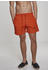 Urban Classics Block Swim Shorts (TB1026-01150-0042) rust orange
