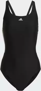Adidas Mid 3 Stripes Swimsuit black/white