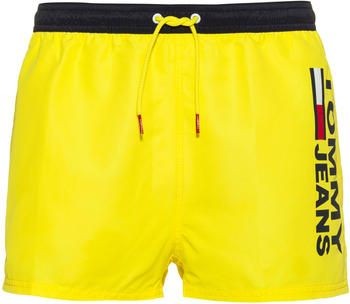Tommy Hilfiger Contrast Pocket Extra Short Length Swim Shorts (UM0UM02491) magnetic yellow