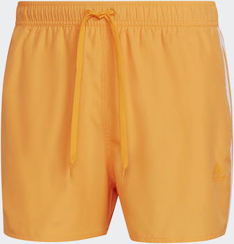 Adidas Classic 3-Stripes Swim Shorts orange rush/white