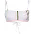 Roxy Sea & Waves Revo Bikini Top bright white kamuela stripe