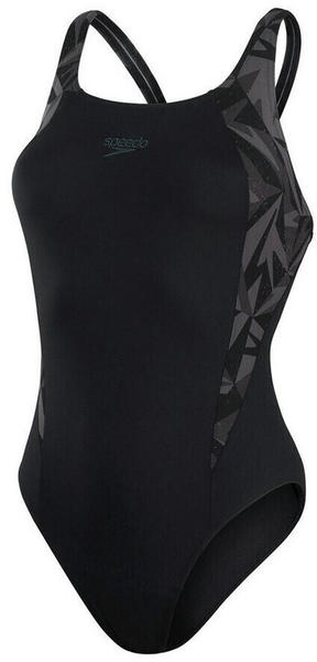 Speedo Hyperboom Swimsuit (8-13470G718) black/grey