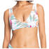 Roxy Beach Classics Verlängertes Triangle-Bikinioberteil bright white floral of paradis