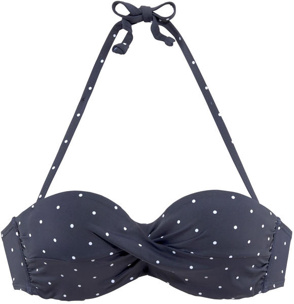 Lascana Sparkel Bikini Top (24183034) navy dots