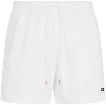 Tommy Hilfiger Slim Fit Mid Length Swim Shorts (UM0UM02041) white