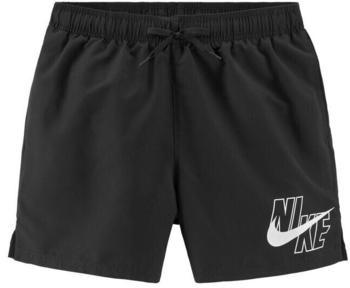 Nike Swim Logo Solid 5" Volley Shorts (NESSA566) black