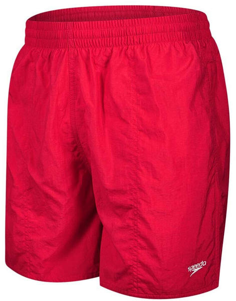 Speedo Solid Leisure Swim Shorts usa red