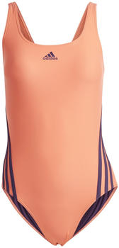 Adidas Classic 3-Stripes Swimsuit (IB5991) coral fusion/shadow navy/coral fusion