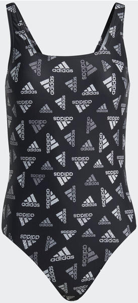 Adidas adidas Allover Print Sportswear Badeanzug black/white (HS5304)