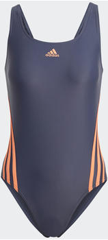 Adidas 3-Streifen Badeanzug shadow navy/coral fusion (IB5990)