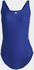 Adidas Mid 3-Streifen Badeanzug semi lucid blue/white (HR4358)