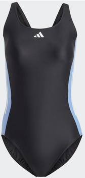 Adidas 3-Streifen Colorblock Badeanzug black/blue fusion/white (HS5329)