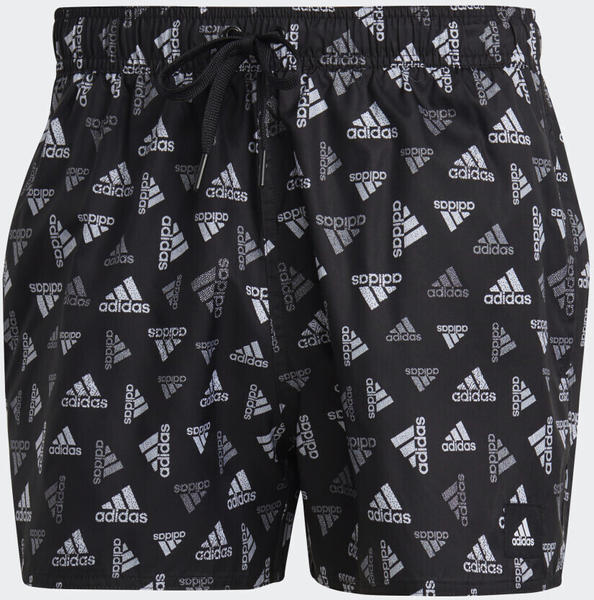 Adidas Logo Print CLX Very Short Length Badeshorts black/white (HT4345)  Test TOP Angebote ab 30,90 € (Oktober 2023)