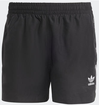 Adidas Originals adicolor 3-Streifen Short Length Badeshorts black/white (HT4419)