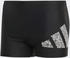 Adidas Branded Boxer-Badehose black/white (HT2079)