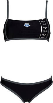 Arena Swimwear Arena Bikini Icons Bikini Bandeau (005094-550) black/asphalt