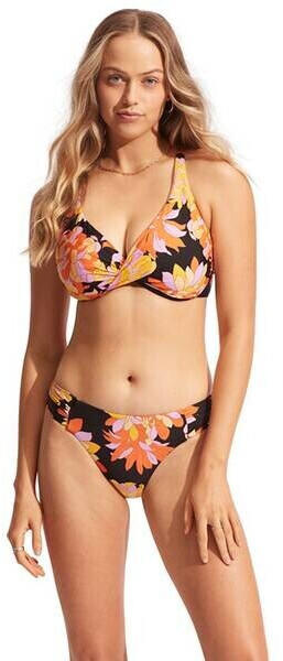 Seafolly Palm Springs Wrap Front F Cup (31219F-703-222) black