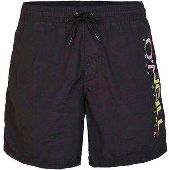 O'Neill Cali Melted Print 16'' Swim Shorts (2800103-19010) black out