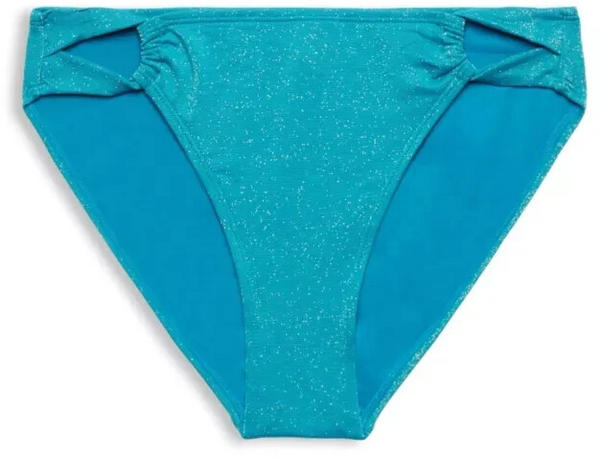 Esprit Glitzernde Bikinihose (023EF1A331) teal blue