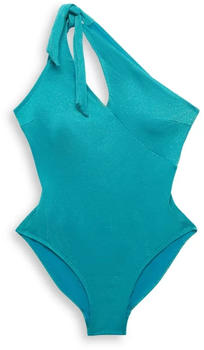 Esprit One-Shoulder-Badeanzug mit Glitzereffekt (023EF1A333) teal blue