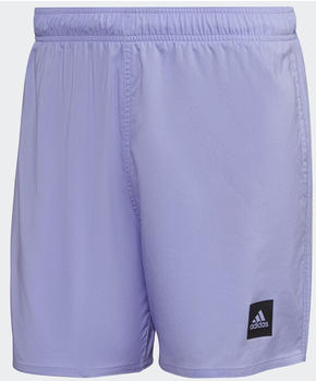 Adidas Short Length Solid Badeshorts light purple (HP1775)