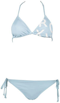 Roxy Beach Classics Tie Side Bikini Bottoms cool blue