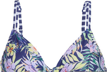 Venice Beach Summer Bikini Oberteil navy/lemone (40963934-27141)