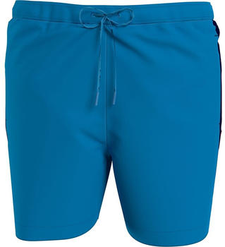 Tommy Hilfiger Flag Mid Length Swim Shorts (UM0UM02730) shocking blue