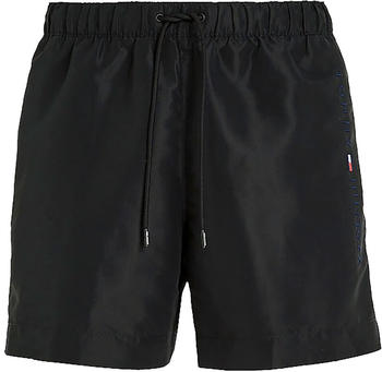Tommy Hilfiger Original Recycled Mid Length Swim Shorts (UM0UM02885) black