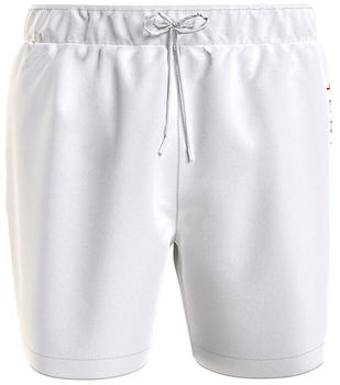 Tommy Hilfiger Original Recycled Mid Length Swim Shorts (UM0UM02885) white