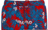 Tommy Hilfiger Essential Print Mid Length Swim Shorts (UM0UM02827) tropic march primary red