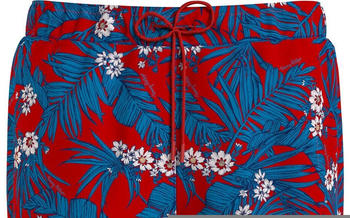 Tommy Hilfiger Essential Print Mid Length Swim Shorts (UM0UM02827) tropic march primary red
