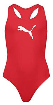 Puma Racerback Swimsuit 5-6 Years Mädchen (701224512-003) rot