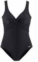 LASCANA Badeanzug mit Shaping-Einsatz vorn, eingearbeitete Softcups, mit Raffungen