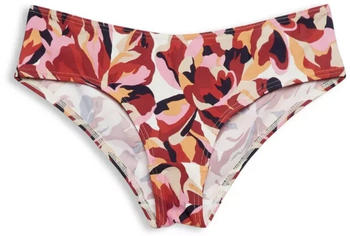 Esprit Bikini-Hipster mit floralem Print (993EF1A333) dark red
