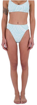 Hurley Wave Runner Moderate High Waist Bikini Bottom (HDB1253) blau
