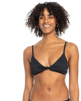 Roxy Rib Love The Surf Knot Bikini Top (ERJX304759) schwarz